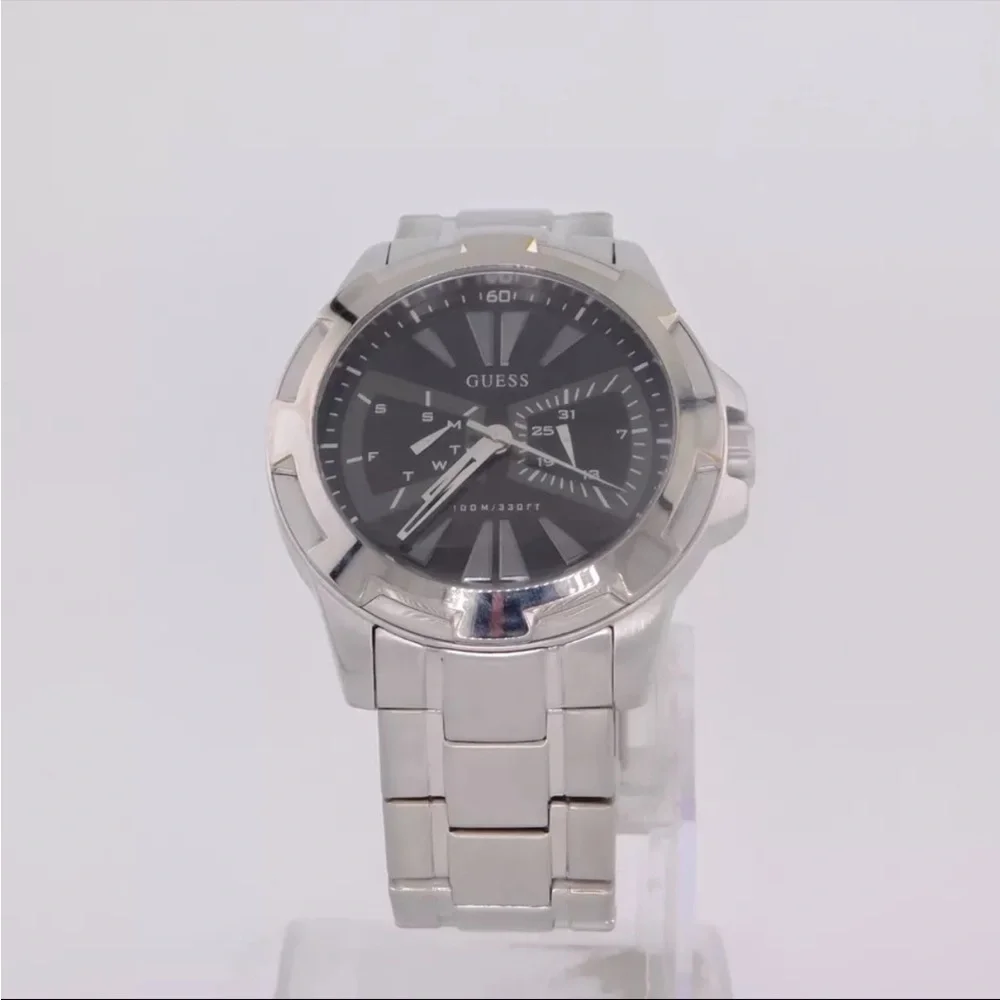 GUESS U10026G1 Stainless Steel Bracelet Multi-Function Watch #128